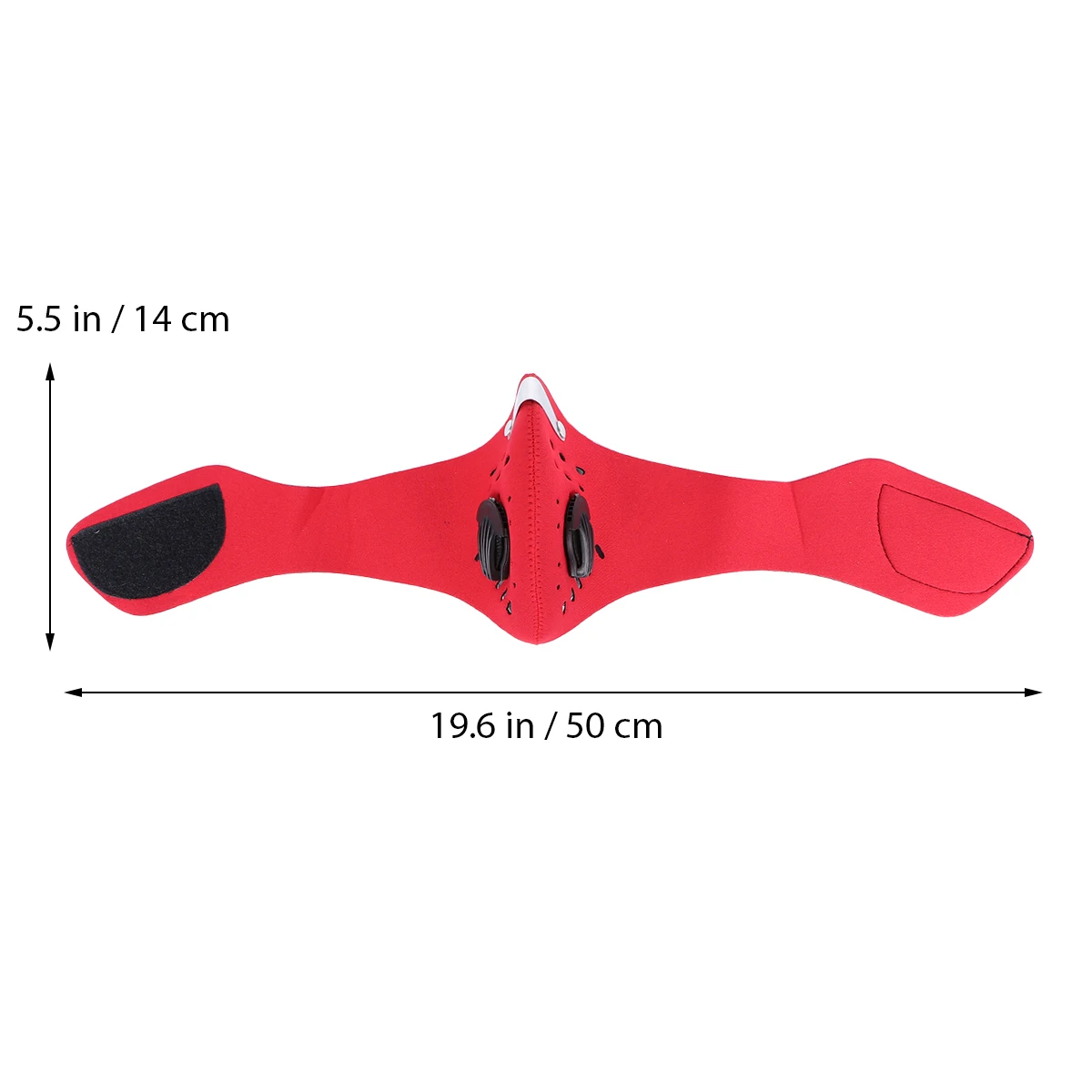 قناع غبار الكربون المنشط 2.5 مع منفذ الزفير الذكي وحلقة خطافية قابلة للتعديل للمشي في الهواء الطلق #1