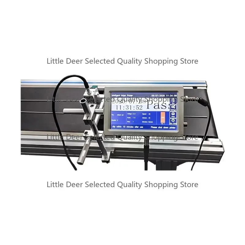 High Typewriter Print logo Date Batch Number Small Packaging Production Line Counting Automatic Inkjet Printer