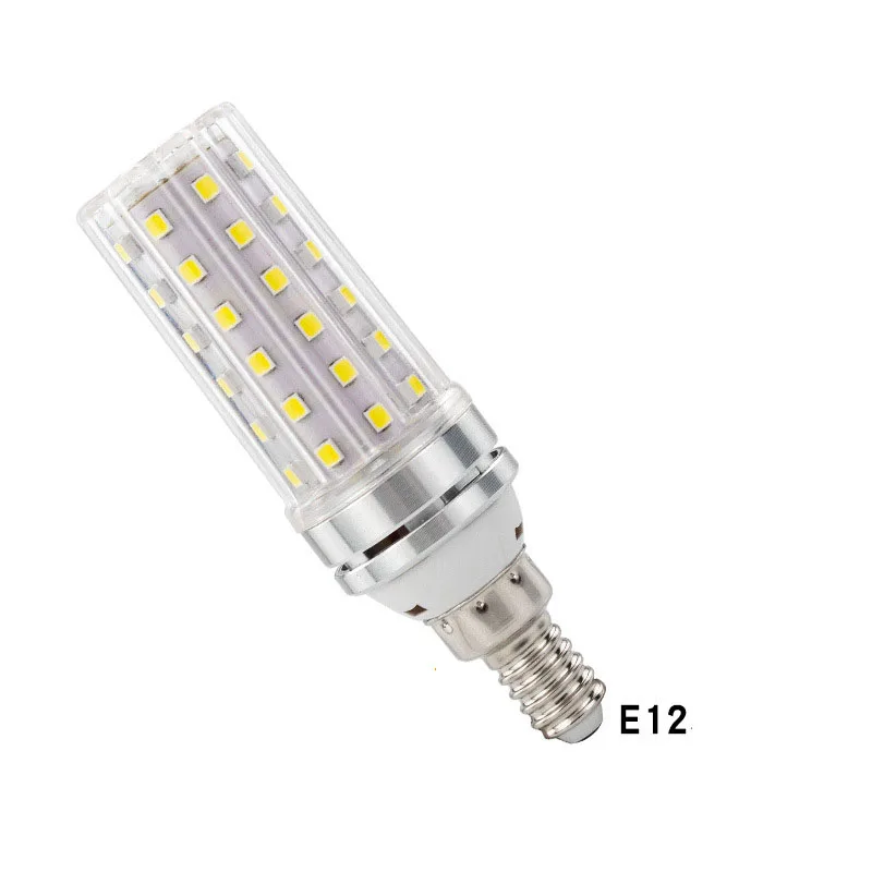 

10pcs 10w 15w 20w E12 E14 Small LED Corn Light 240 Leds Bulb AC110V 220V 3000k Natural White 4000k 6000k Eye Protect Non Flash