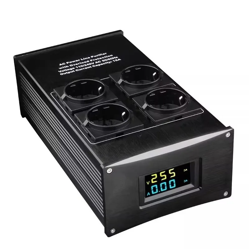 For Audiophile Grade Power Filter, Lightning Surge Anti-interference Plug-in Anti-overload Audio Socket