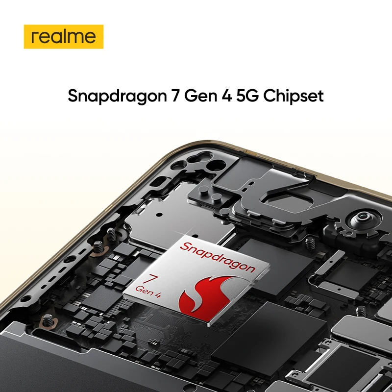 realme 16 Pro Plus 5G Smartphone 6.8», Batería de 7000mAh, NFC, Cámara de 200MP con OIS, IP69, Carga Rápida de 80W, Doble SIM, Pantalla AMOLED Curva de 144Hz, Next AI 7