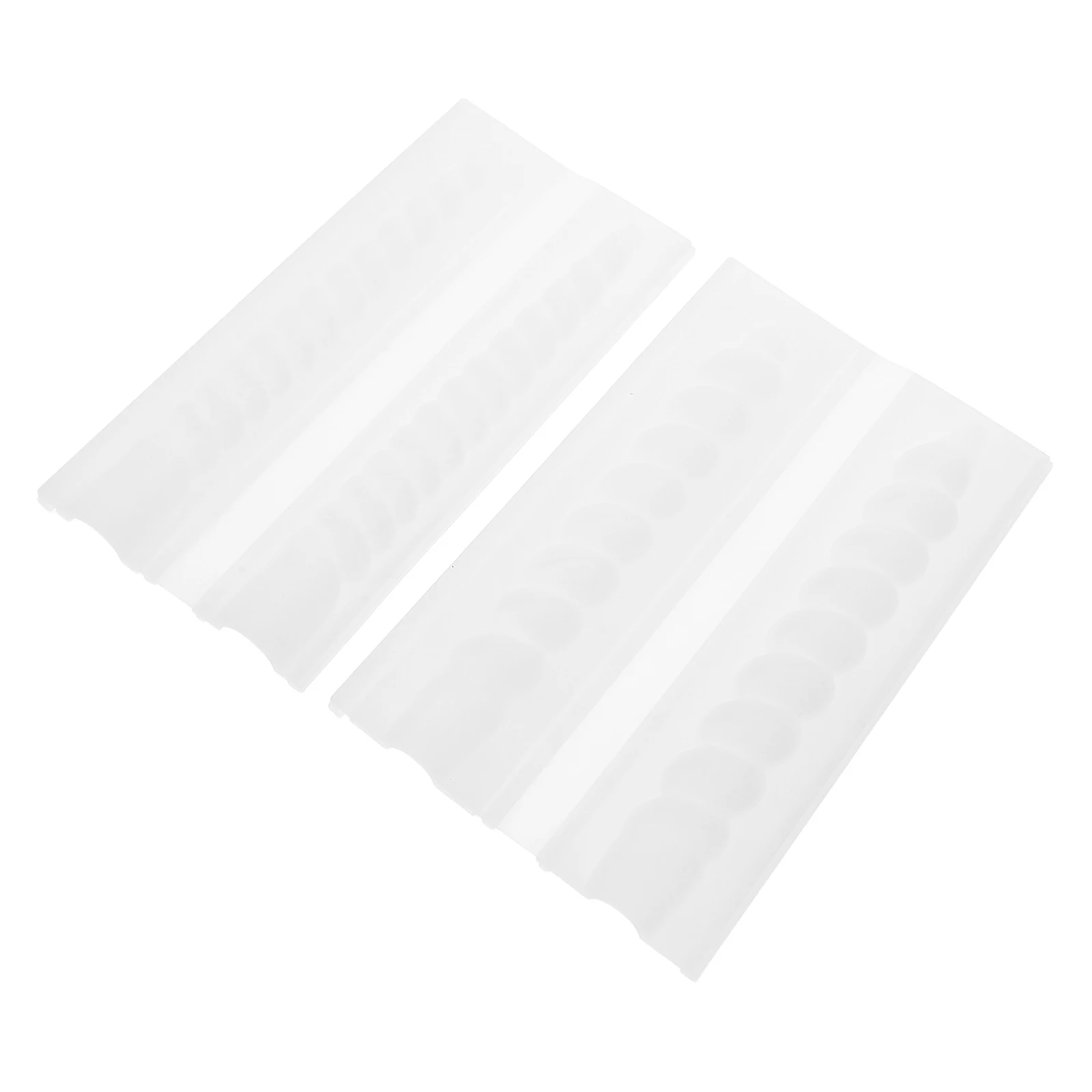 

2pcs Long Silicone Resistant Epoxy Mold Reusable DIY C Making Molds Wax C Holder Mold Casting Home Decor
