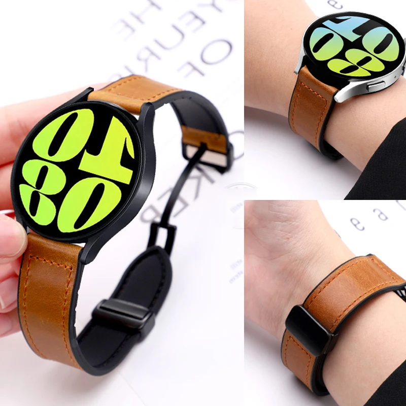 22Mm 20Mm Leather+S… - image