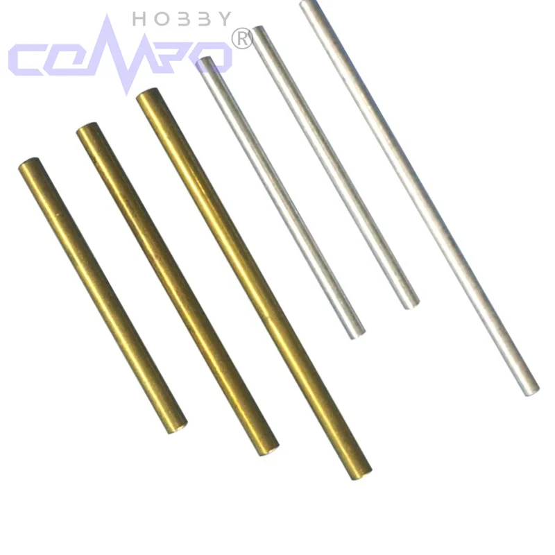 1 Set 3mm Alu/4mm Tubi di Rame Parti di Ricambio del Serbatoio Del Carburante di Controllo Remoto per il Modello RC Serbatoio Del Carburante Accessori FAI DA TE