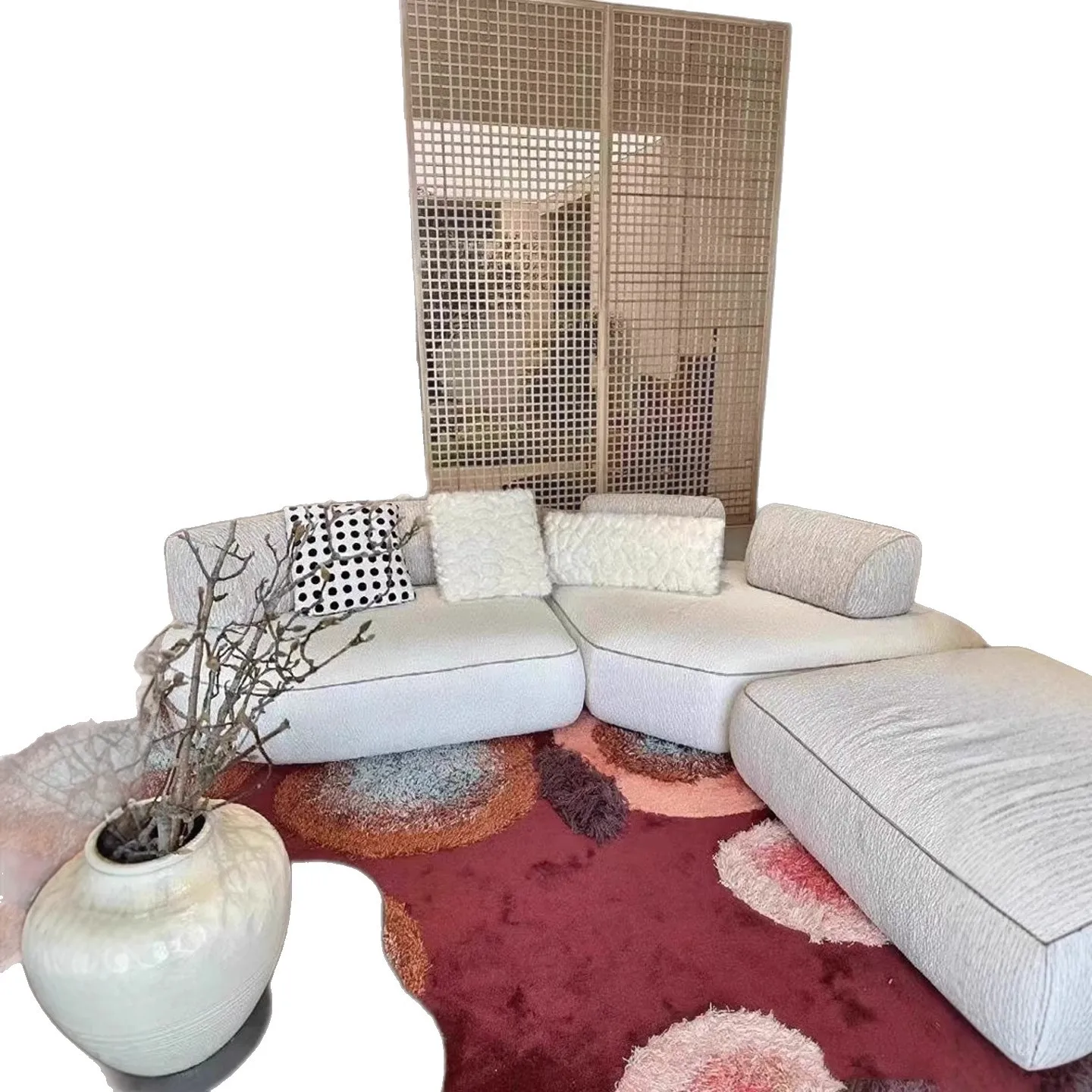 

Итальянский, минималистский, диван, гостиная, небольшая квартира, изогнутый, прямой ряд, модуль