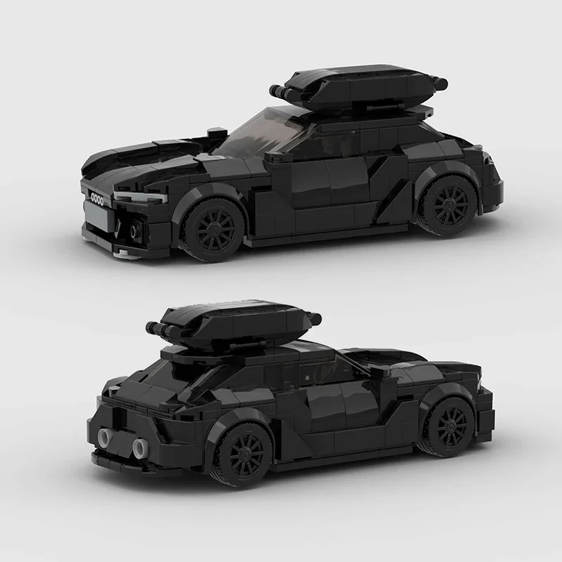 Rs6 Moc Stadsracewagen Snelheidskampioenen Sportbouwstenen Klassieke Rally Supercar Racers Geweldige Voertuigen Kits Speelgoed Diy