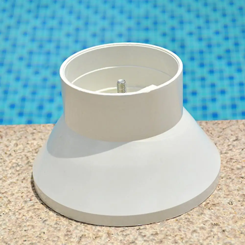 PVC Adjustable Swimming Pool Floor Drain Outlet Inlet Draining Accessory Fitting Replacement