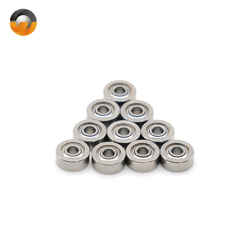 

Bearing 10pcs MR82ZZ 2.5x8x2.5 mm ABEC-7 Chrome Steel Metal Sealed High speed Mechanical Equipment Parts