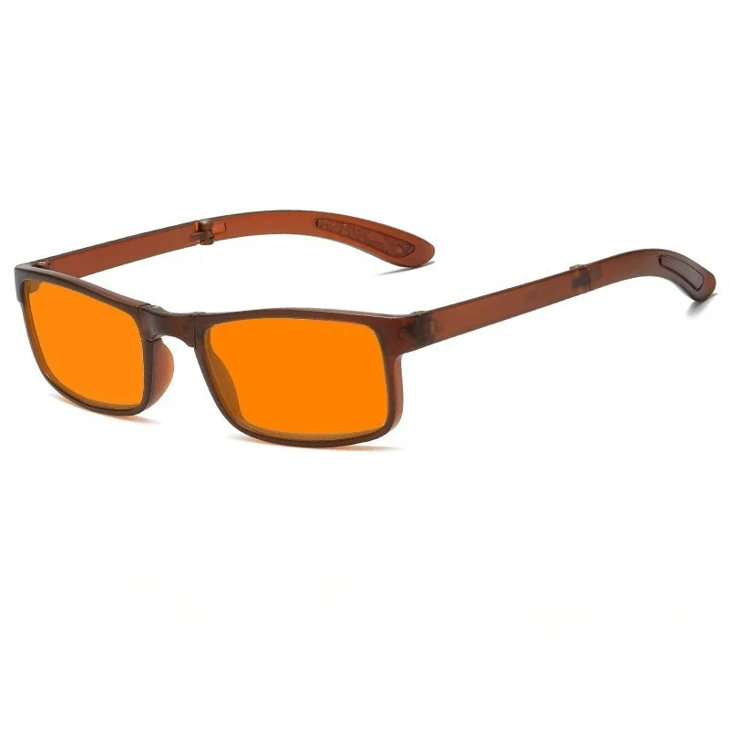 خفيفة للغاية قابلة للطي ومضادة للضوء الأزرق نظارات محايدة موضة الاتجاه UV400 نظارات حماية العين HD نظارات الرؤية الليلية للكمبيوتر