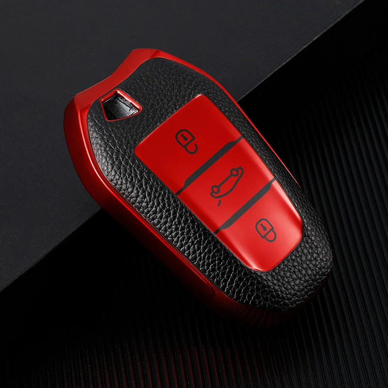 TPU Car Key Case Cover for Citroen C1 C2 C3 C4 Grand Picasso C5 Ds 3 5 Peugeot 207 3008 208 308 2008 307 508 5008 407 301 206