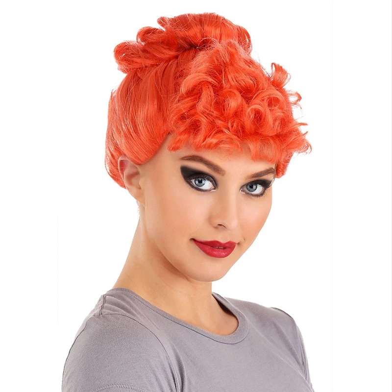 HAIRJOY Synthetic Hair Wilma Flintstone Wig Halloween Cosplay Party Wigs image 3