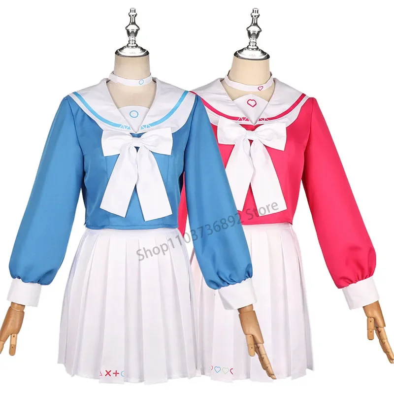 

Blue Archive Arona Alona Coswear JK Sailor Uniform Campus Cosplay Costume Anime Dressing