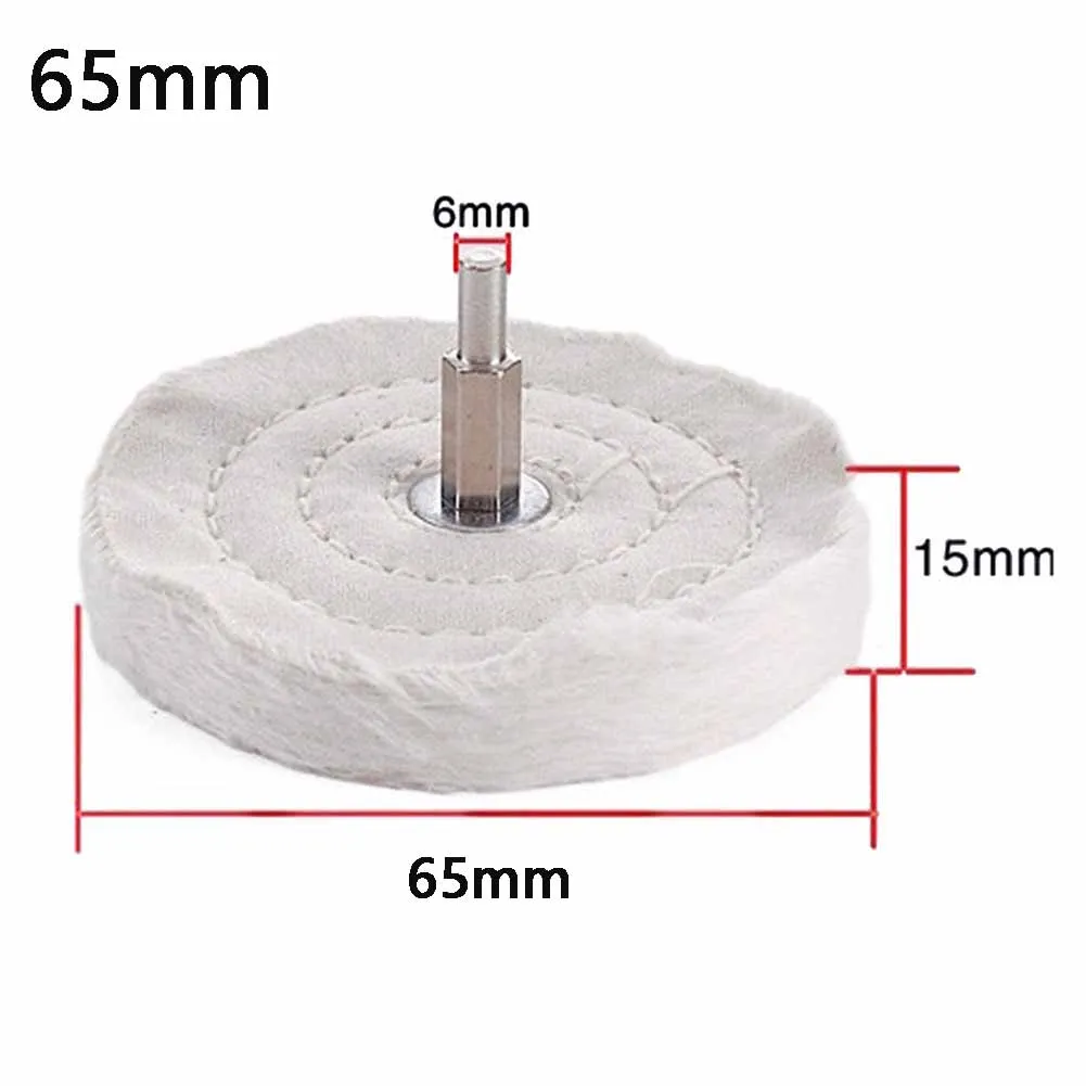 Cloth Polishing Wheel 50-100mm Buffing Wheel Pad For Drill Buffing Grinder Grinding Sanding Head Abrasive Buffing Wheel