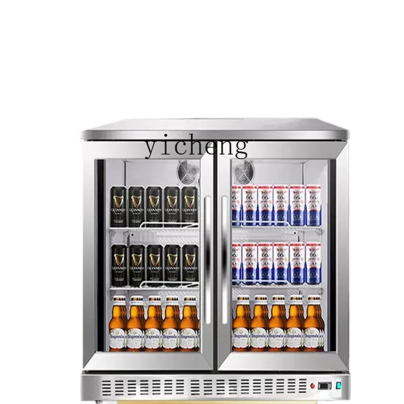 

XL Refrigerated Cabinet Small Freezer Embedded Commercial Fruit Air Cooling Beverage Showcase