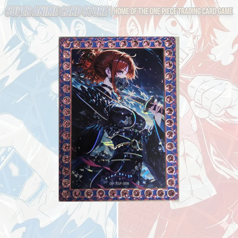 Japanese Anime ONE PIECE  Metal Holo Cards  Boa Hancock Nefertari D. Vivi Nico Robin Shirahoshi Vinsmoke Reiju Collectible Cards
