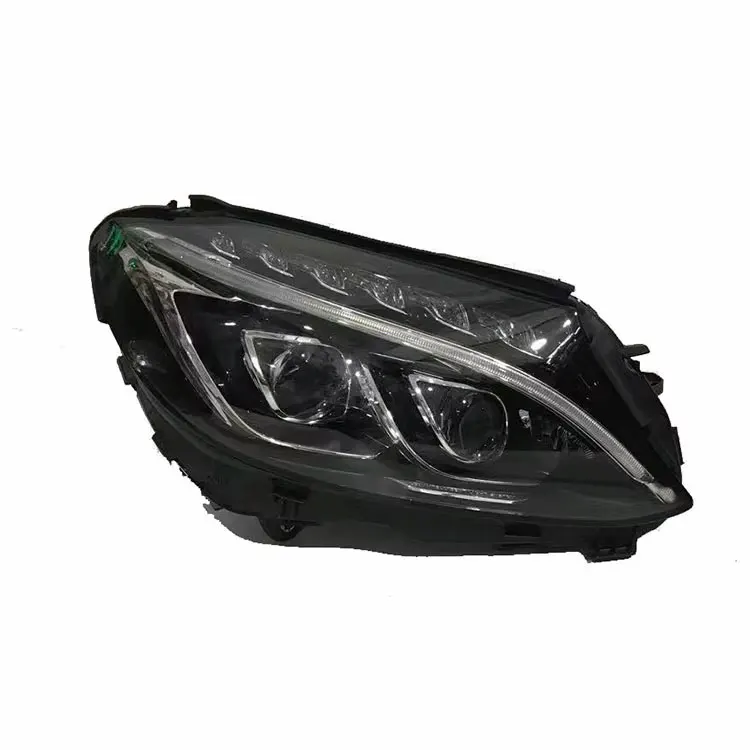 

For Mercedes-Benz W205 204 C180 C200 C280 C300 Headlight Car, LED Headlights Auto Lighting Systems