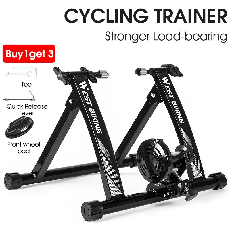 

Indoor Exercise Bike Trainer for 26"-28" Home Training Magnetic Resistance Bicycle Trainer Road MTB Bike Trainer Cycling Roller