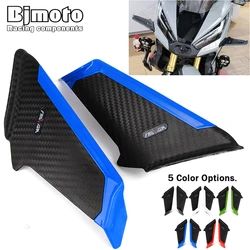 Front Aerodynamic Winglets Side Spoilers Dynamic Fairing Wing Kit For SUZUKI GSX-R600/750/1000/125 GSX-250R GSXS1000F
