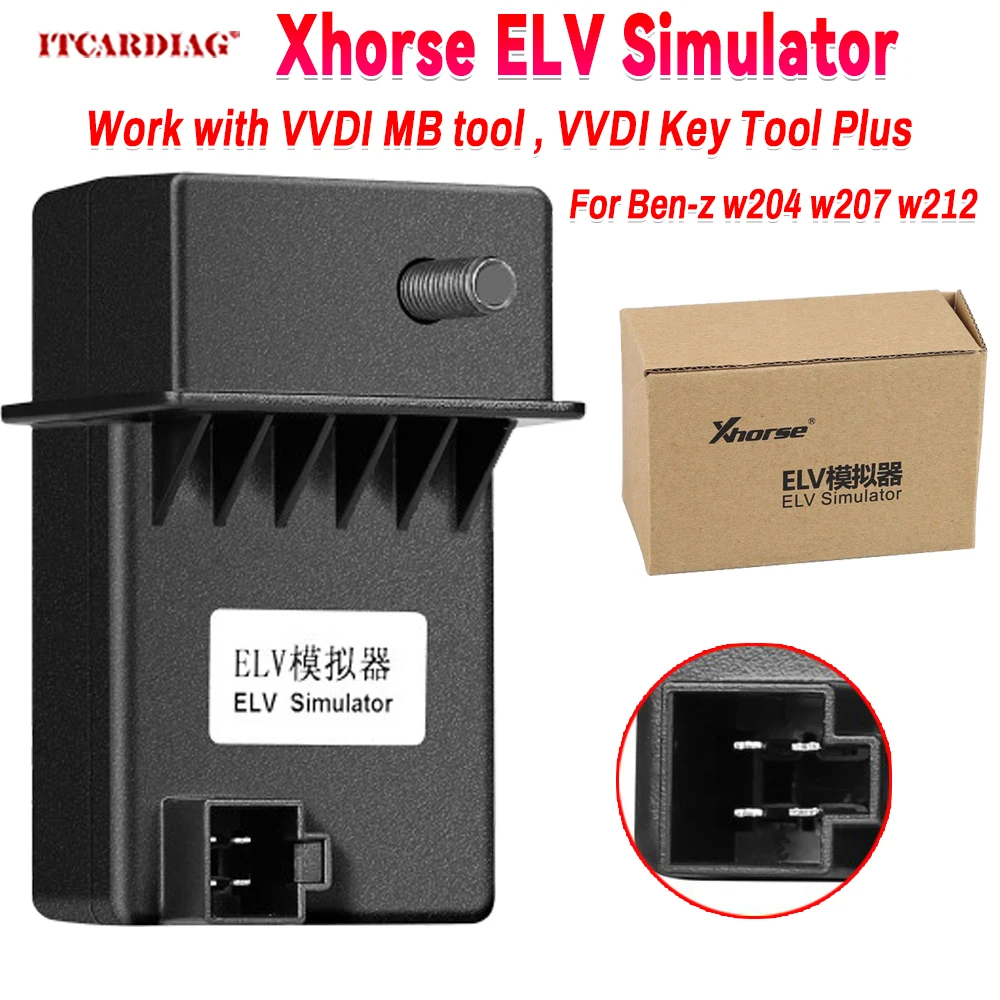 

Эмулятор Xhorse ELV Renew ESL для Benz W204 W207 W212, работающий с инструментом VVDI MB BGA, инструмент VVDI Key Tool плюс симулятор Эмулятора ESL