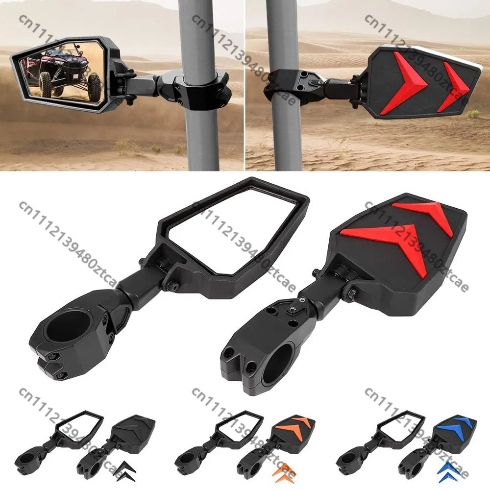 Left Right Rearview Mirror Side View Mirror Fit 800-1000 Off Road Vehicle Universal Driving Observation Mirror Parts