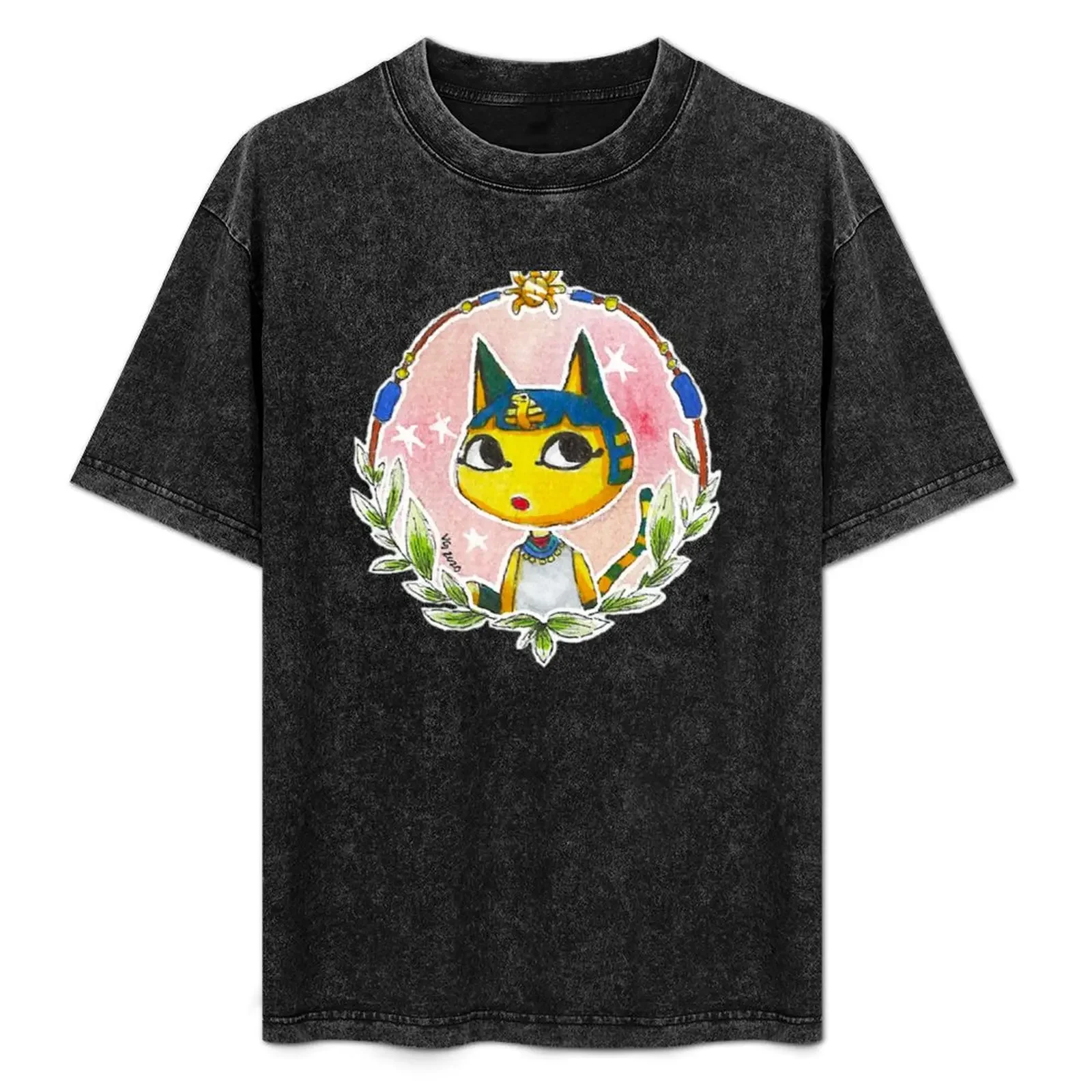 

Ankha T-Shirt vintage anime shirt kawaii clothes plus size clothes affliction shirts big and tall t shirts for men