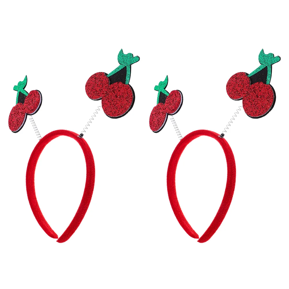 2pcs Kids' Fruit Headbands for Parties Photo Props Cosplay Costume Accessories  Fruit-Themed Headbands Fruit Hair Clasps