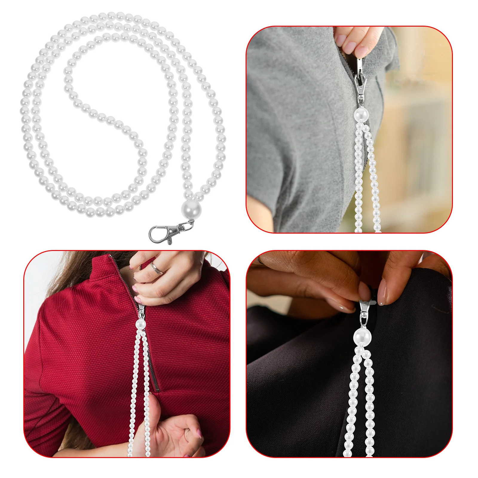 

Zipper Pull Helper Portable Dress Zipper Puller Tool for Women and Unzip Lanyard Assistant for Boots Dresses Clothing