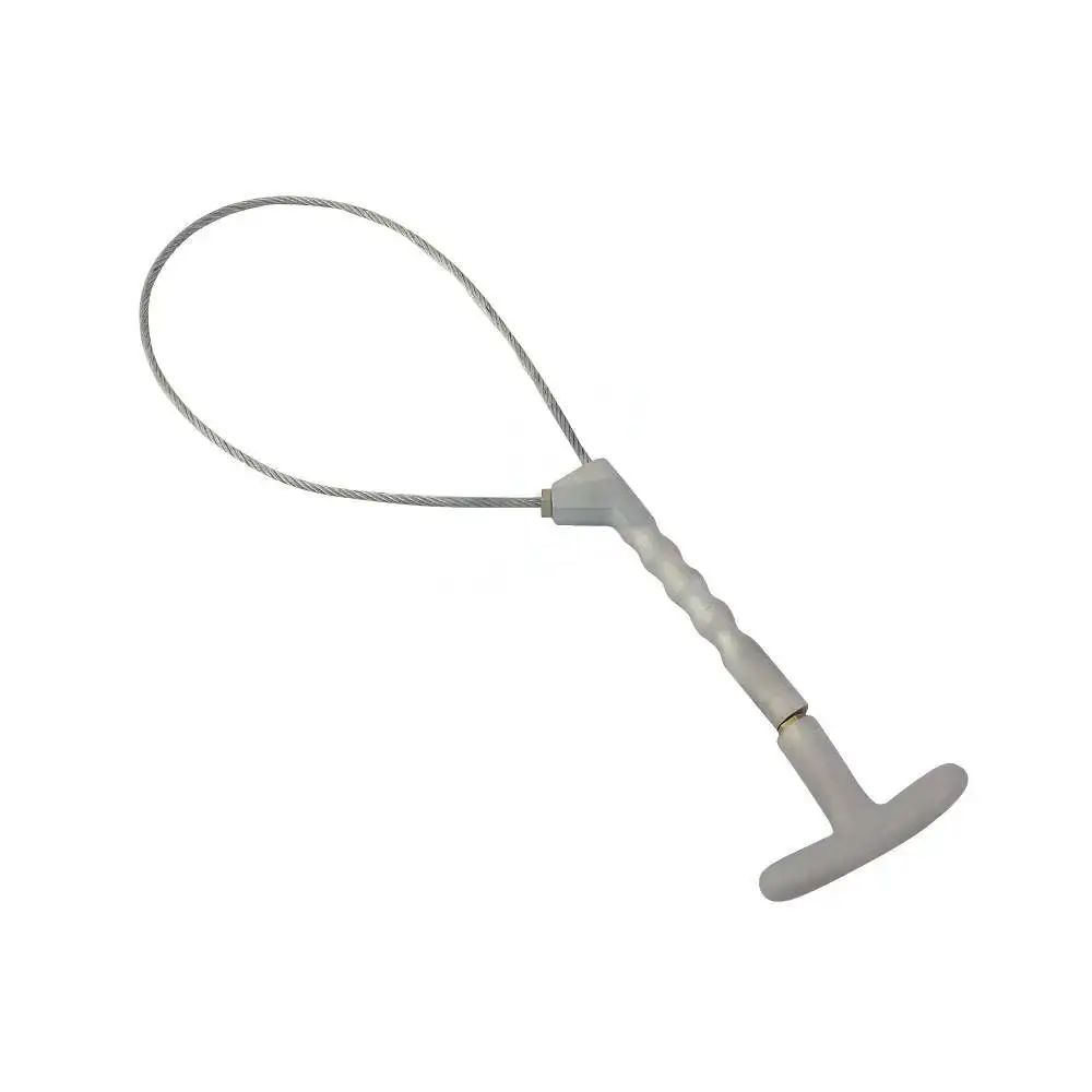 

Pig Trap Dog Catcher Reusable Durable Grip Stainless Steel Swine Restraining Tool Plastic Handle Veterinary Instruments