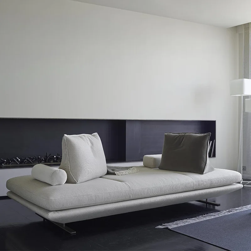 Freehand space Prado living room sofa without armrests double-sided fabric without backrest two-sided small apartment