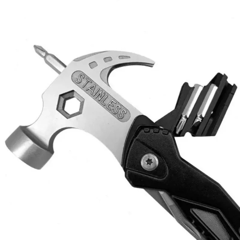 Многофункциональный инструмент SATA, молотковые плоскогубцы, портативный нож для самообороны, складной нож, открытый кемпинг, автомобильный инструмент для разбития окон, безопасный инструмент для побега