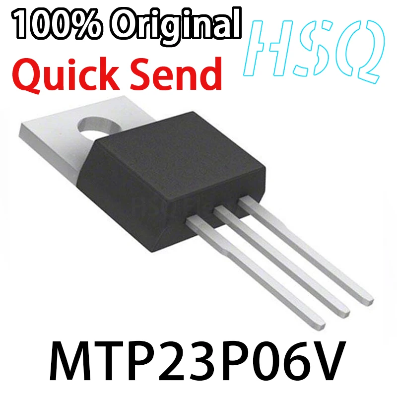 5PCS P23P06V MTP23P06V Brand New Spot TO-220 MOS Field-effect Transistor 23A 60V