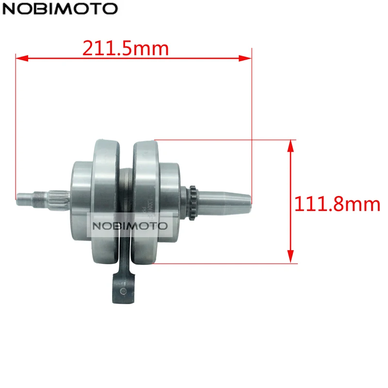 Loncin Crank shaft CB250CC bent axle CB250 crank Water-cooled crankshaft CB 250CC crank axle for Loncin lifan CB250 Engine Parts