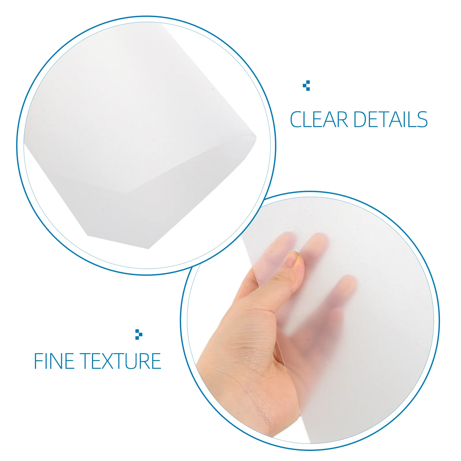 بطانات أرفف بلاستيكية غير قابلة للانزلاق لخزائن المطبخ مقاس 11.2 × 11.2 بوصة سجادات شفافة قابلة للغسل لتنظيم الخزانة تحت الرف #2