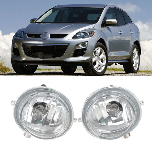 Luz antiniebla del parachoques delantero del coche lámpara antiniebla con bombillas lámpara antiniebla para Mazda CX7 CX-7 2009 2010 2011