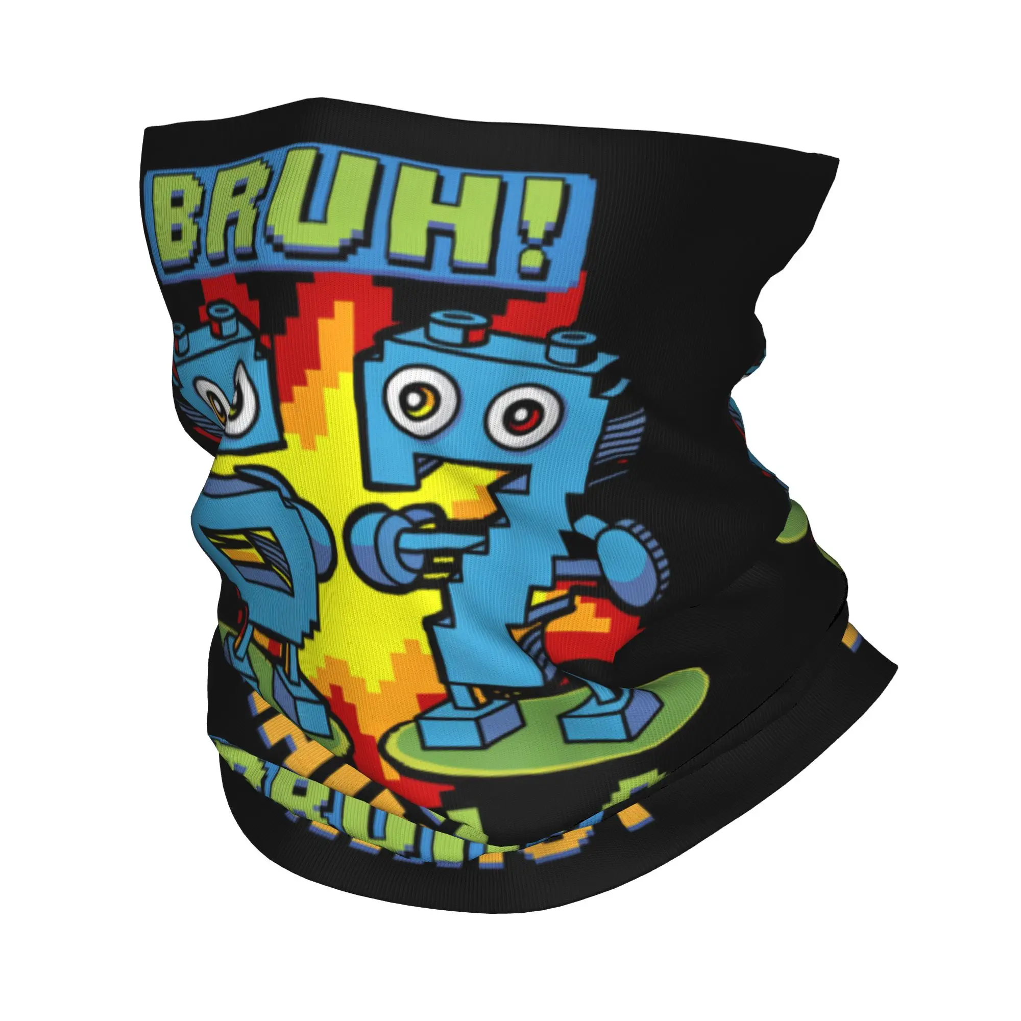 

Bruh Steal a Brainrot 67, забавная бандана Brainrot Meme, гетры с принтом, шарф для лица, многофункциональная Балаклава для верховой езды, унисекс