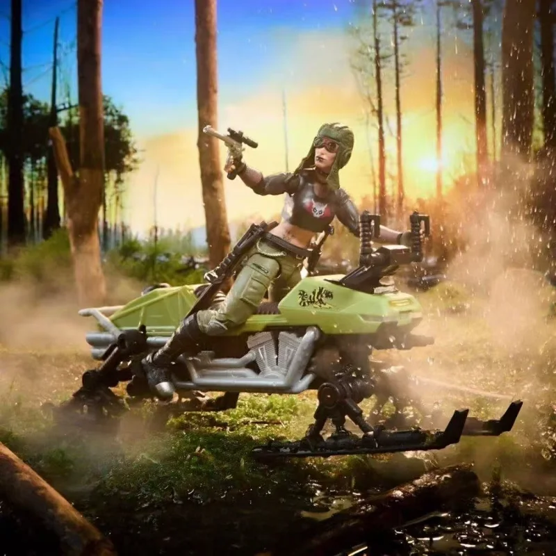 

On Sale【IN STOCK】Original Hasbro G.I.JOE Zaya Chameleon Vehicle Animation Figure Model Toy Gift