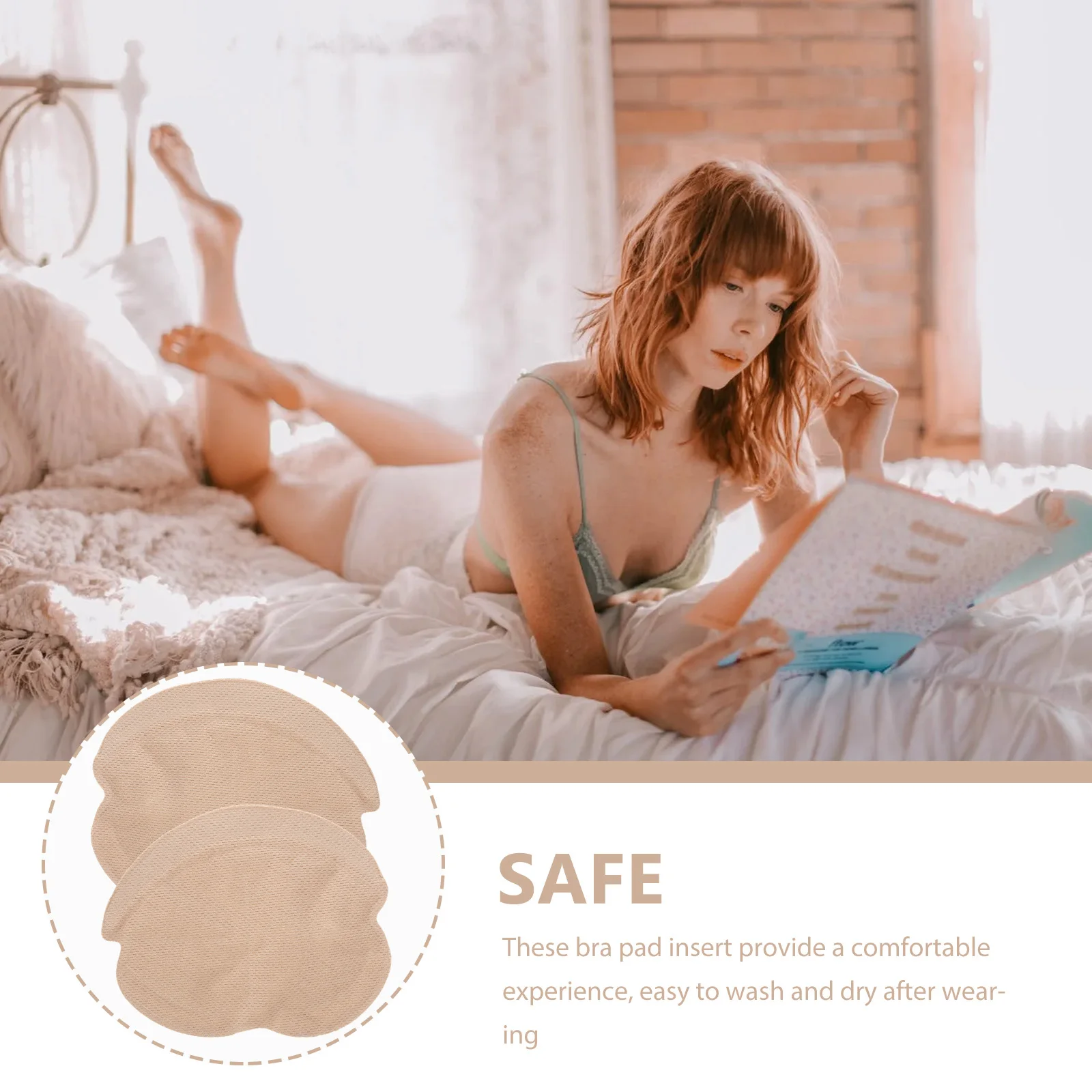 

2Pcs Sticky Lifters Enlarge Underwear Pads Sports Inflatable Bra Inserts Cup Invisible Resilience Bra Pads Comfort