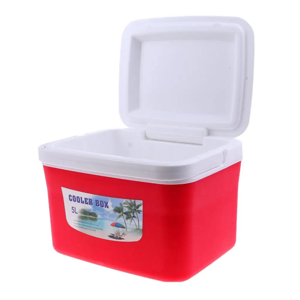 Portable Cooler Box HDPE Durable Insulated Ice Chest Freezer for Camping Travel Fishing Picnic