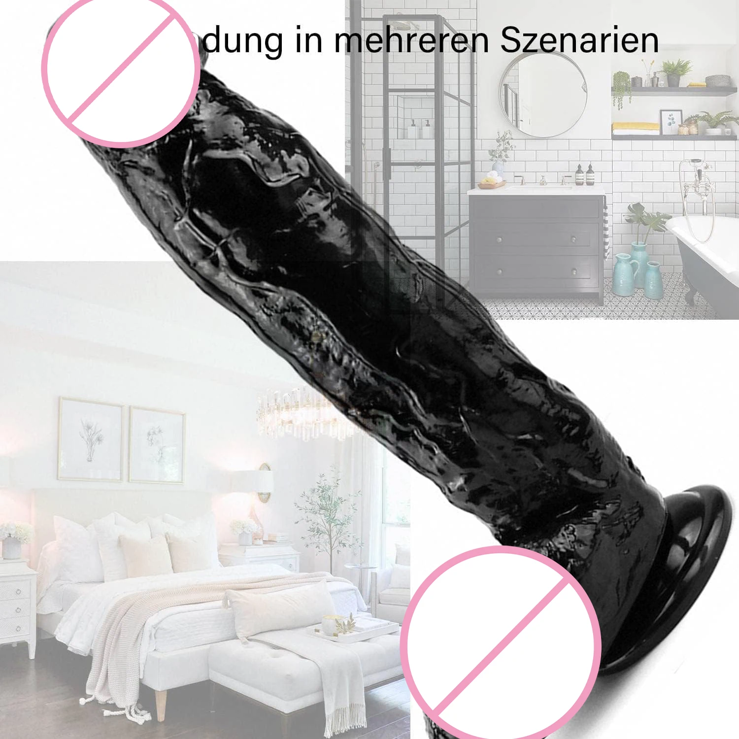 Realistic Dildo Female Giant Masturbator Extra Large Dildo Healthy Soft Glue Suction Cup For Women Big Dick Sex Toys