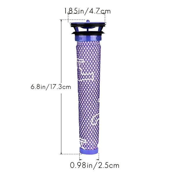 225mm Roller Brush Filter Cleaning Kit Suitable for Dyson V6 DC59 DC62 SV03 Vacuum Cleaner#A66K