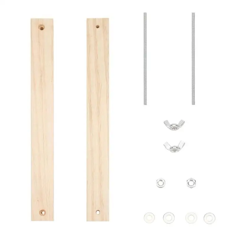 Book Binding with Threaded Rod and Fasteners, Manual Bookbinding Tool for Positioning Page and Spines While Making D2RD