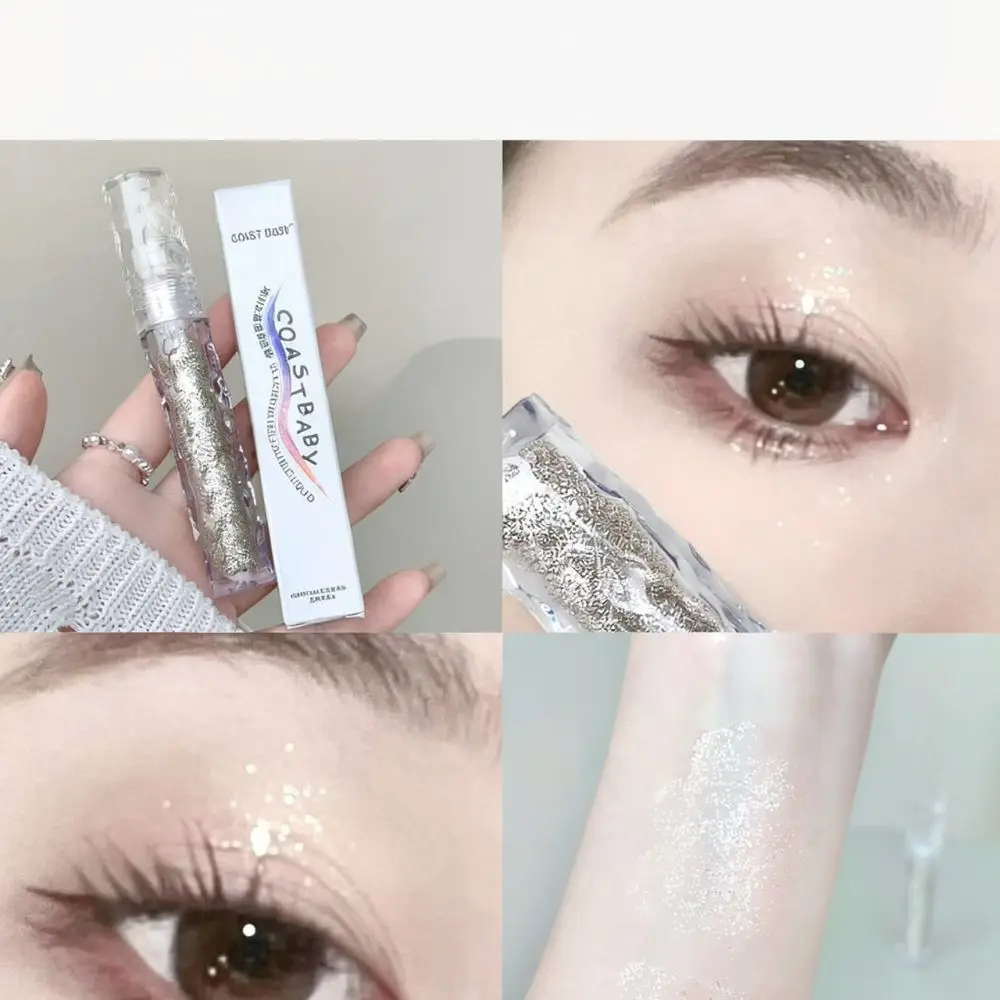 Waterproof Liquid Eyeshadow For COAST BABY Glitter Shimmering Eye Pigment Long Lasting Silky Eye Brightener Makeup Kit