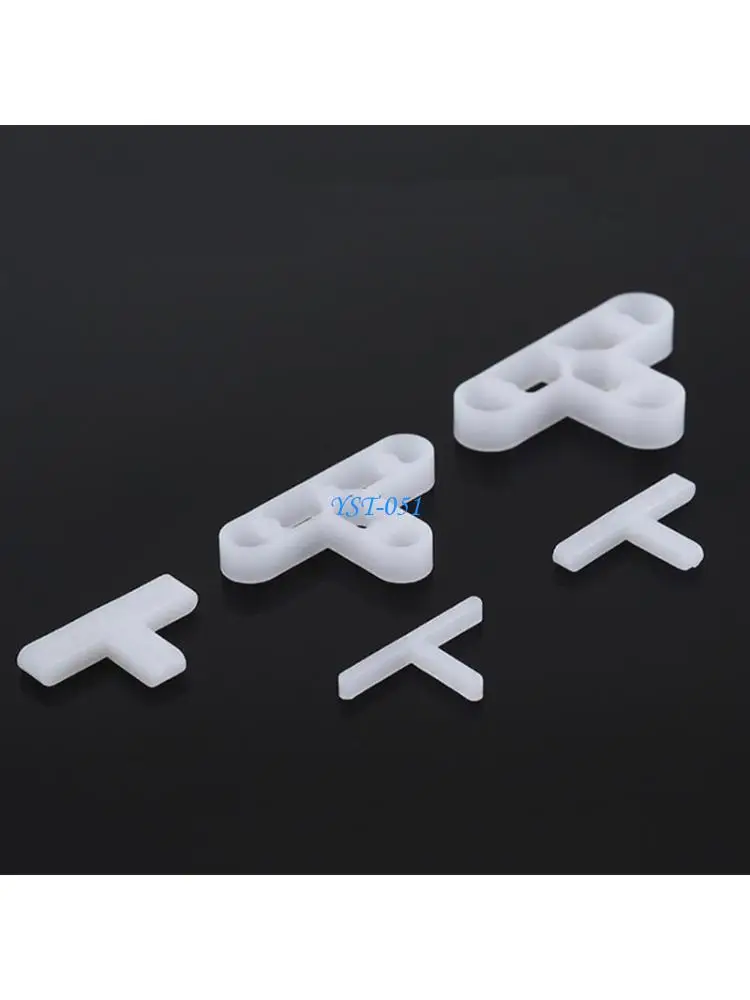 

E15A 200Pcs Clear 10mm Spacers for Smooth Tile and Deck Board Installations