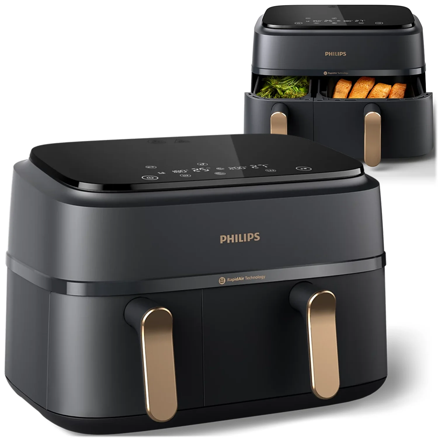 Philips Ovi Dual Basket AirFryer Fryer NA352/00 – Odpowiedź na pytania użytkowników: frajer philips media expert