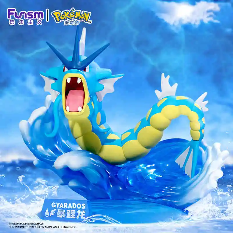 Oryginalne figurki akcji Pokemon Funism: Garchomp, Gardevoir, Gyarados, Magikarp, Piplup, Togepi - zabawki modelarskie, prezent na urodziny
