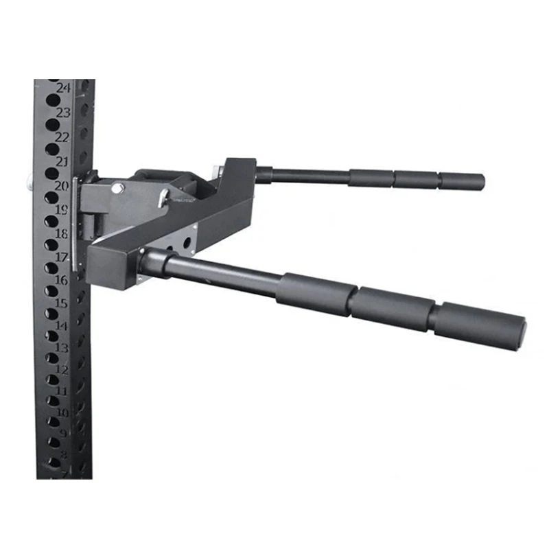 Adjustable Dip Attachment for Power Rack & Pull-Up Bar - Heavy Duty Parallel Bars for Chest/Triceps Workout, Home & Gym Use