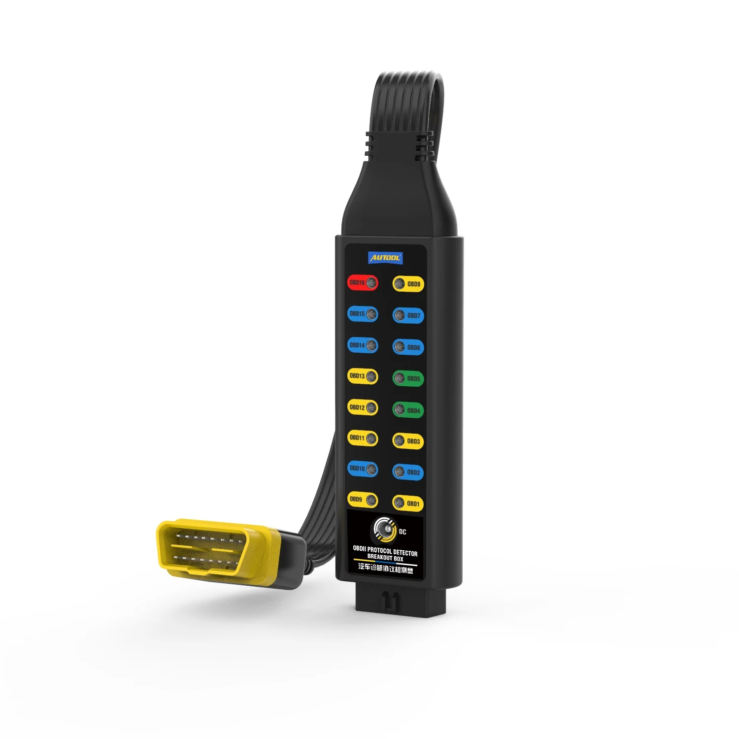 Autool obd ii automotive breakout box & protokoll detektor diagnose tester scan tool assistent break out box – Detail 11