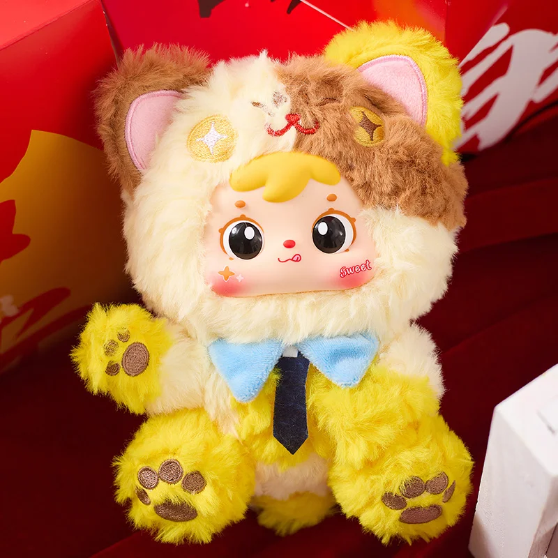 حقيقي صامويل لاكي كات المتداول فورتشن سلسلة صندوق أعمى لطيف أفخم دمية المفاتيح حقيبة سحر هدية للفتيات والنساء #1