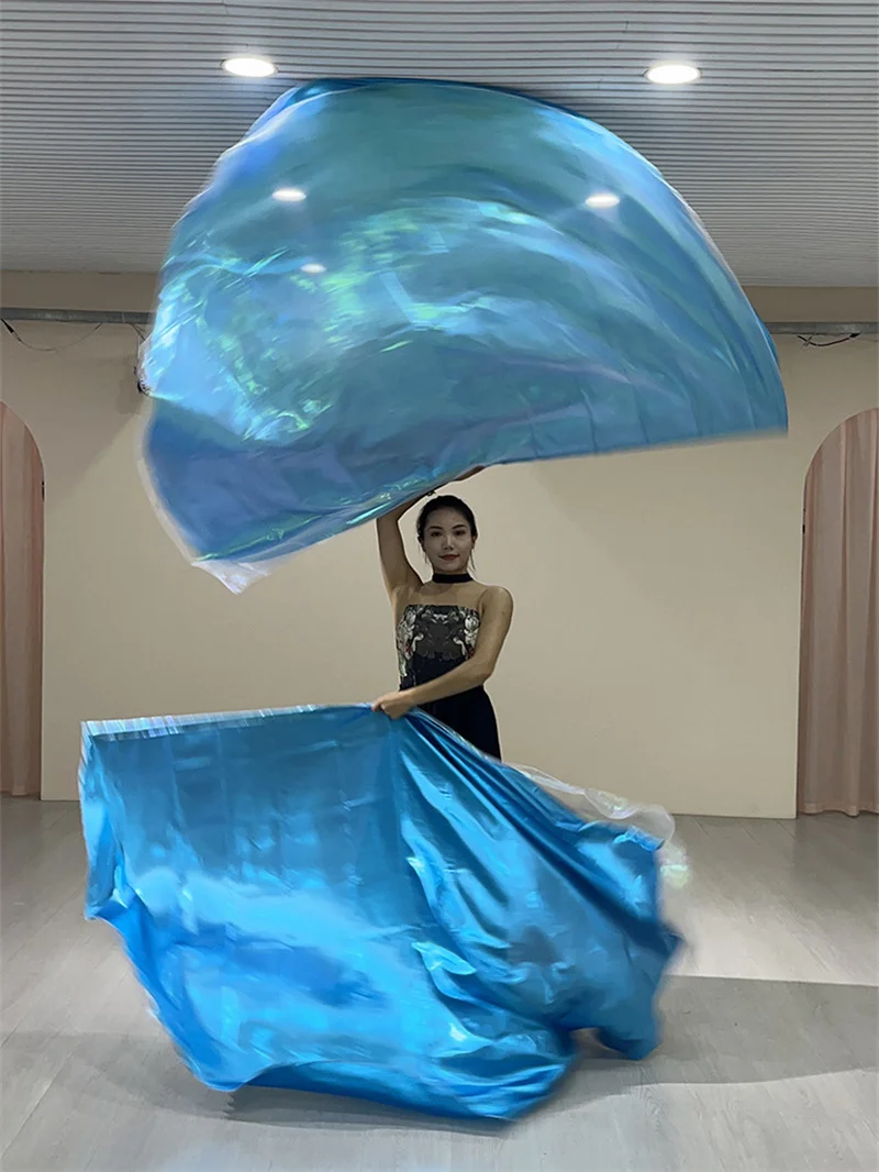 Drapeaux de culte de danse de louange, document réversible avec le plus récent évolutif, ailes d'ange en couches pour la convocation de l'église de danse, 2 pièces