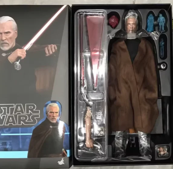 

HOTTOYS HT MMS496 1/6 Collectible Toys Count Dooku Star Wars Attack of the Clones Men Soldier 12inch Action Figure Model Gifts